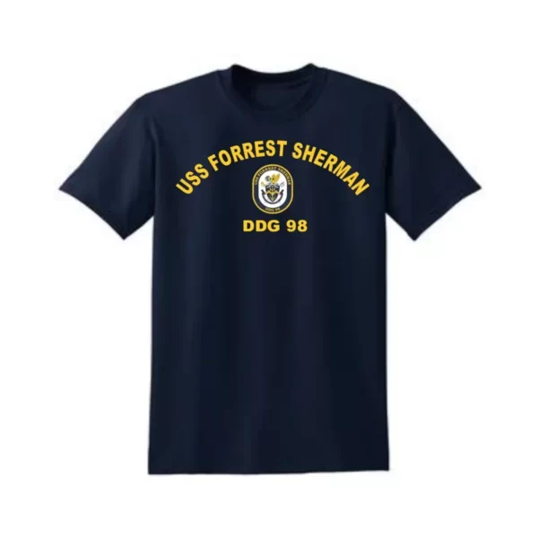 USS FORREST SHERMAN TEE SHIRT