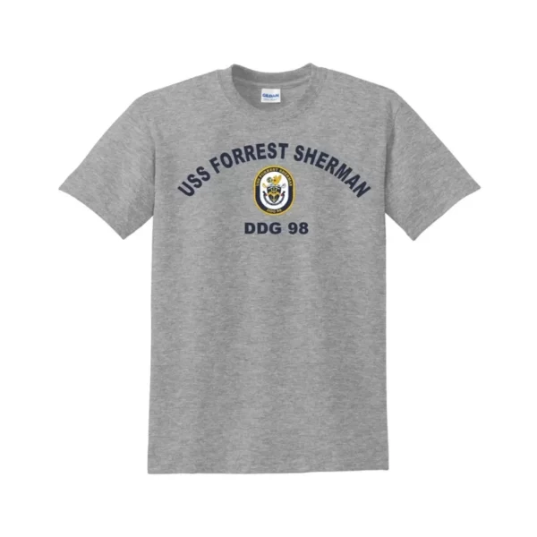 USS FORREST SHERMAN TEE SHIRT - Image 4