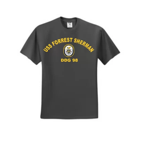 USS FORREST SHERMAN TEE SHIRT - Image 3