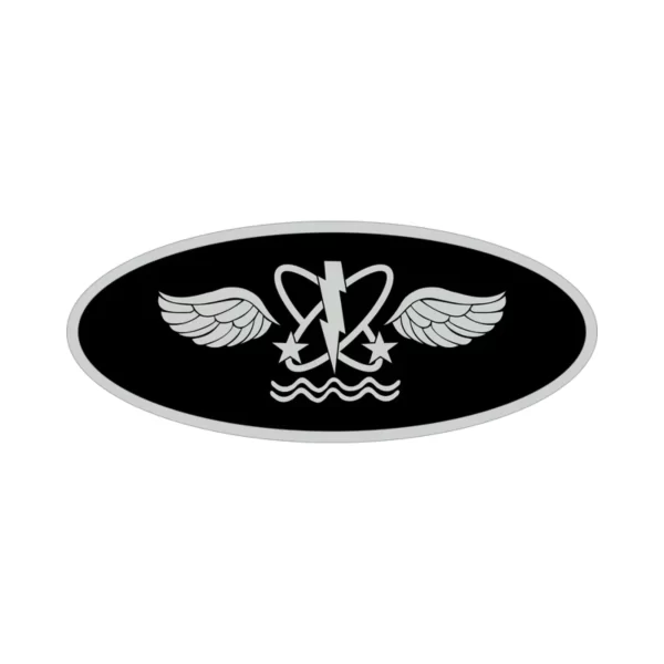 AW RATING BADGE 4 " OVAL DECAL