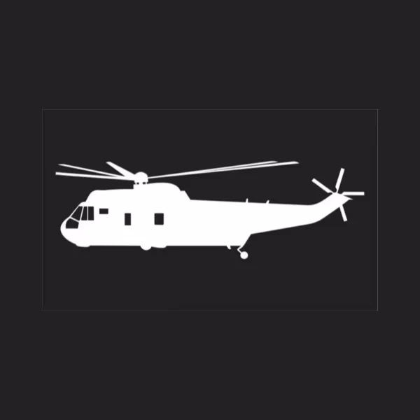 H-3 WINDOW DECAL