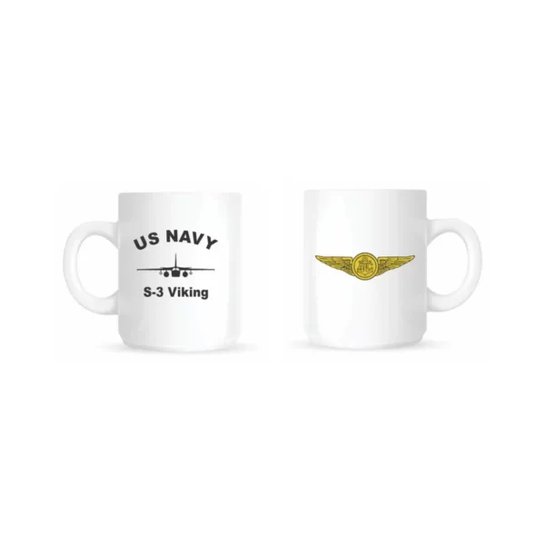 S-3 WITH WINGS MUG