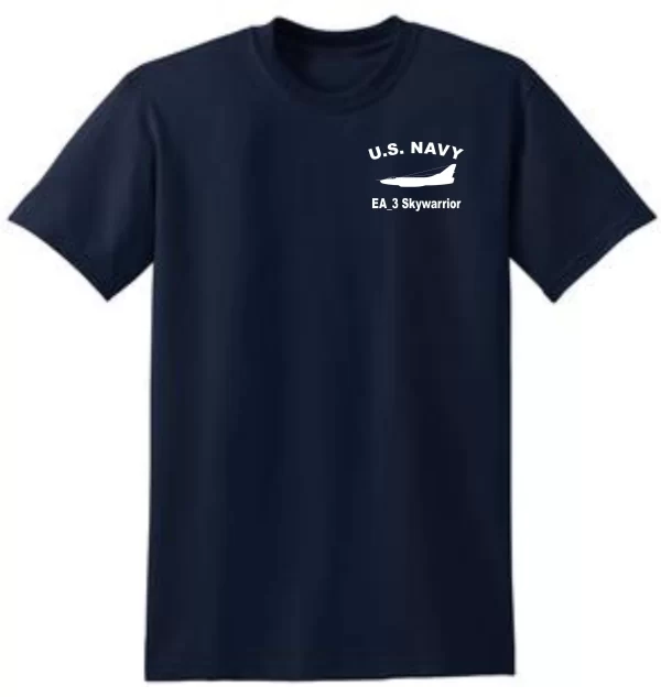 EA-3 SKYWARRIOR LEFT CHEST TEE SHIRT - Image 2